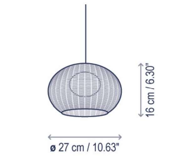 Bover Garota Catenary S/27/4L Outdoor weiss